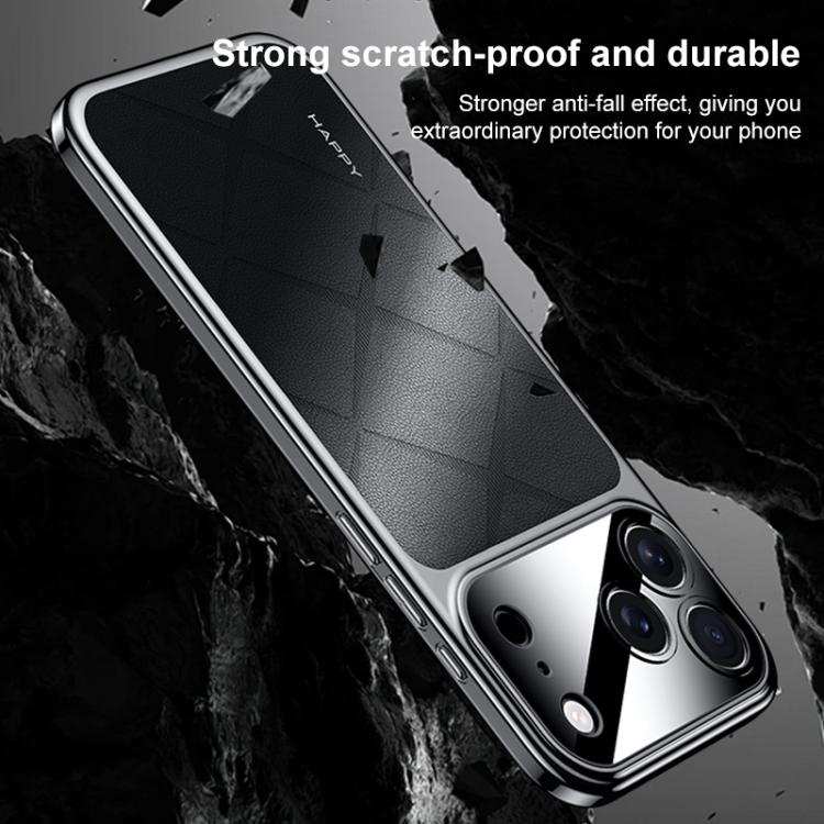 Plain Leather PC Phone Case