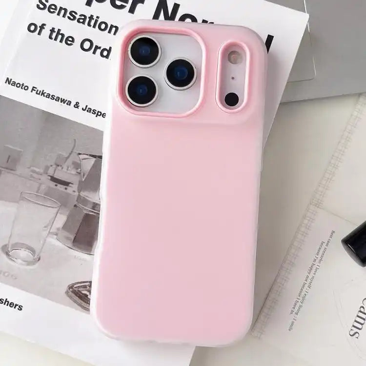 Jelly Color Matte Feel PC Hybrid TPU Phone Case