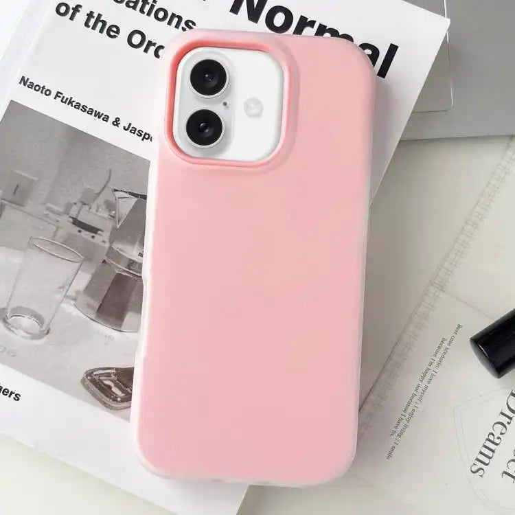 Jelly Color Matte Feel PC Hybrid TPU Phone Case