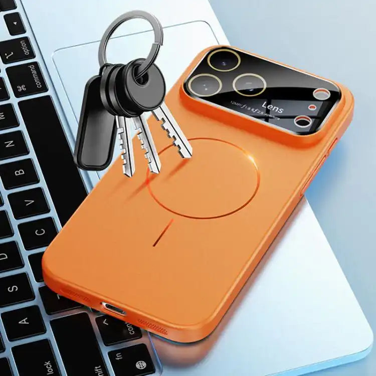 Oil-sprayed Skin Feel Magsafe Shockproof Phone Case