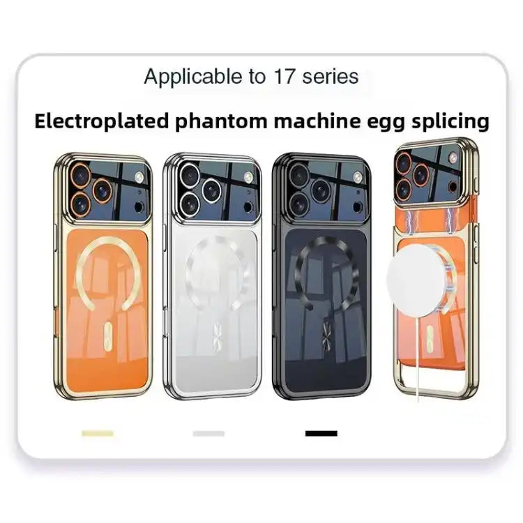 GKK Electroplating Phantom Splicing MagSafe Magnetic Phone Case MyMobile