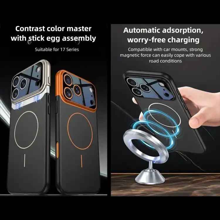 GKK Color Master Splicing MagSafe Magnetic Phone Case