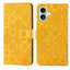Ethnic Style Embossed Pattern Leather Phone Case