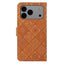 Ethnic Style Embossed Pattern Leather Phone Case