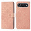 Ethnic Style Embossed Pattern Leather Phone Case