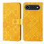 Ethnic Style Embossed Pattern Leather Phone Case