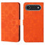 Ethnic Style Embossed Pattern Leather Phone Case