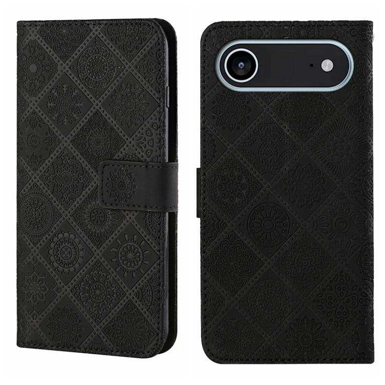 Ethnic Style Embossed Pattern Leather Phone Case
