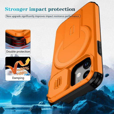 Sliding Camshield MagSafe Holder Phone Case
