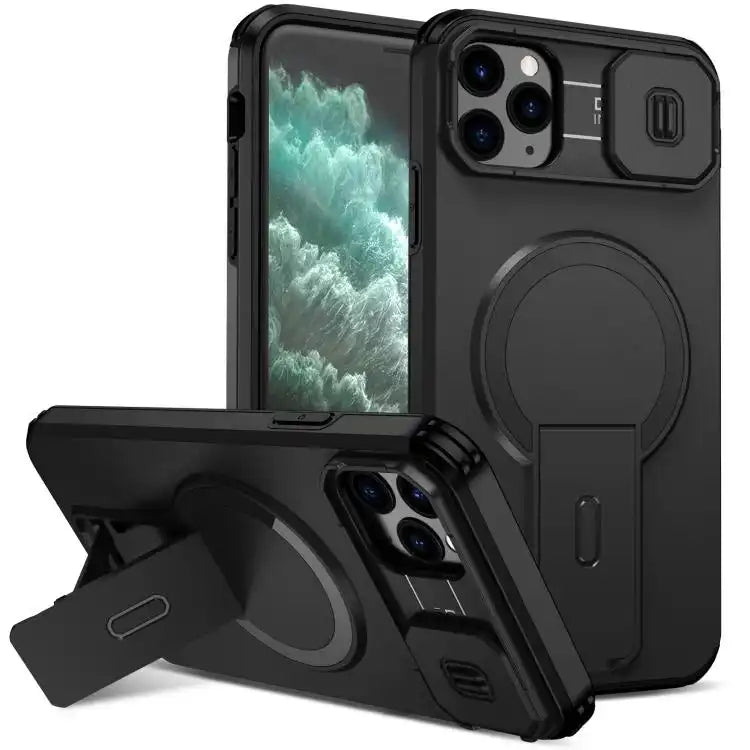 Sliding Camshield MagSafe Holder Phone Case
