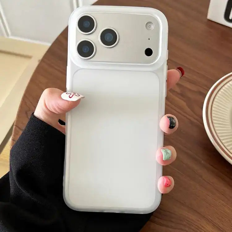 Frosted Translucent TPU Full Coverage Phone Case