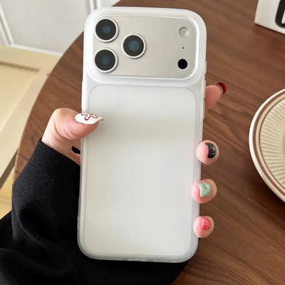 Frosted Translucent TPU Full Coverage Phone Case