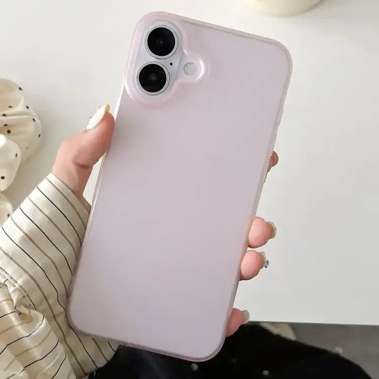 Frosted Translucent TPU Full Coverage Phone Case