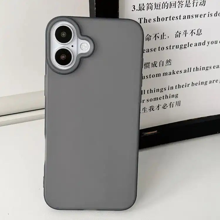 Frosted Translucent TPU Full Coverage Phone Case