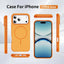 Two-colors Imitation Original Magsafe PC Hybrid TPU Phone Case