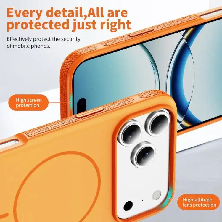 Two-colors Imitation Original Magsafe PC Hybrid TPU Phone Case