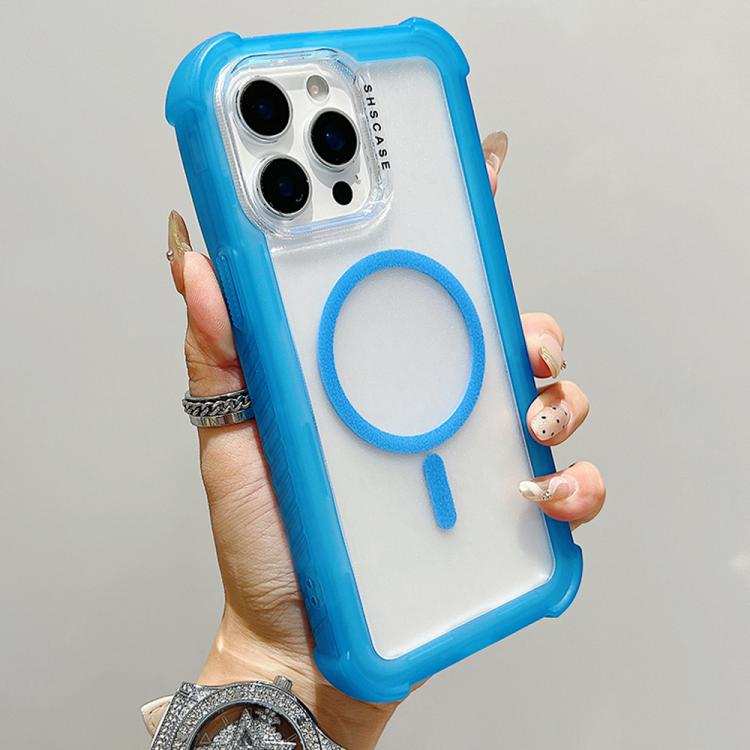 Transparent Matte TPU Hybrid PC 3-in-1 MagSafe Phone Case