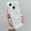 Transparent Matte TPU Hybrid PC 3-in-1 MagSafe Phone Case