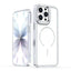 Electroplated Dual Color PC Hybrid TPU Soft Frame MagSafe Phone Case