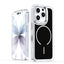 Electroplated Dual Color PC Hybrid TPU Soft Frame MagSafe Phone Case