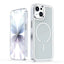 Electroplated Dual Color PC Hybrid TPU Soft Frame MagSafe Phone Case