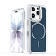 Electroplated Dual Color PC Hybrid TPU Soft Frame MagSafe Phone Case