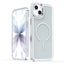 Electroplated Dual Color PC Hybrid TPU Soft Frame MagSafe Phone Case