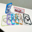 Translucent Edge Transparency Metal Holder MagSafe Phone Case
