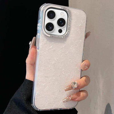 Gilded Colorful Shell Patterned TPU+IMD Phone Case