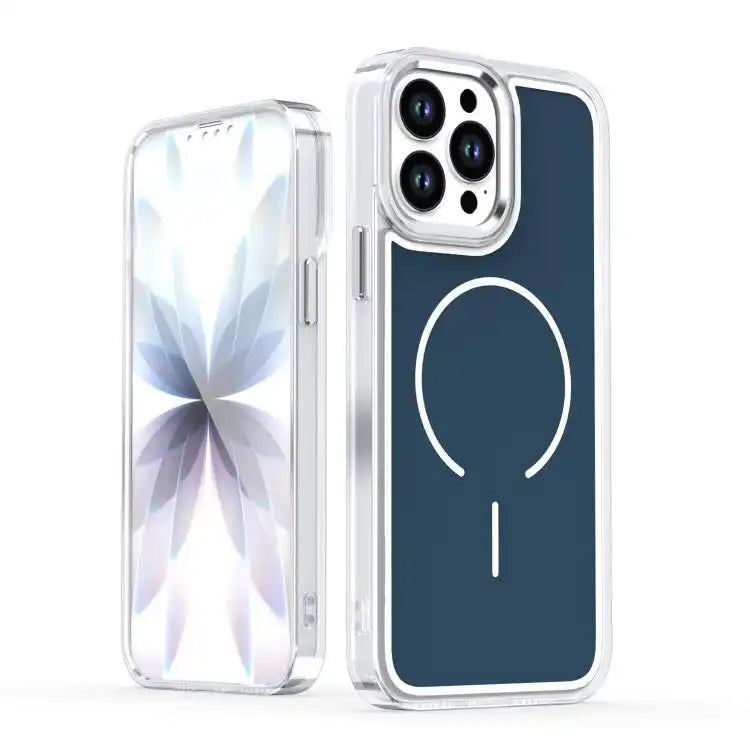 Bright Shadow Two-color MagSafe Magnetic Phone Case