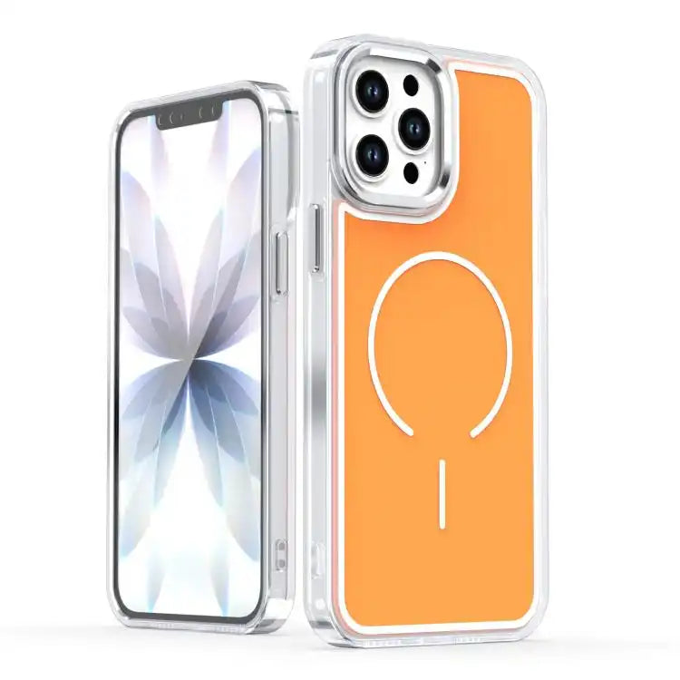 Bright Shadow Two-color MagSafe Magnetic Phone Case