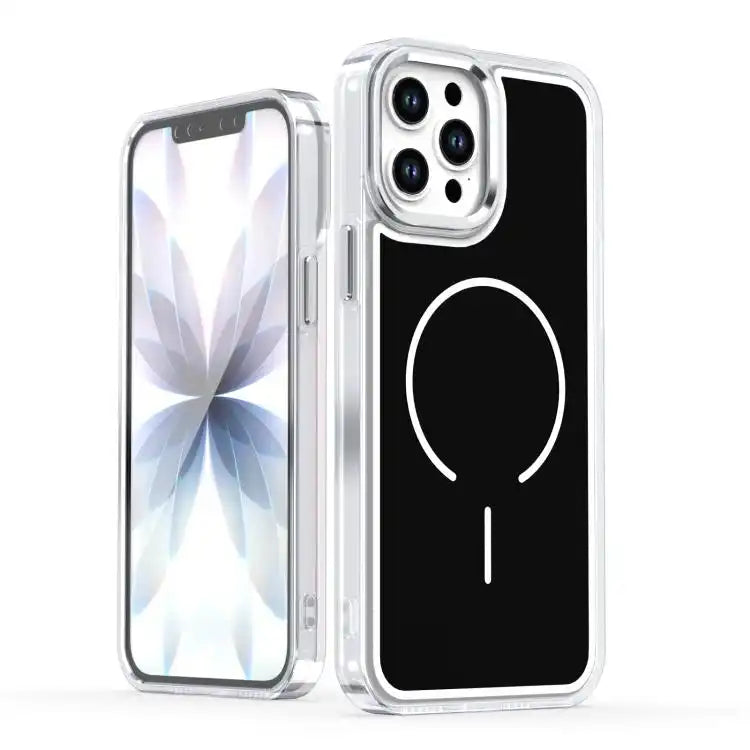 Bright Shadow Two-color MagSafe Magnetic Phone Case