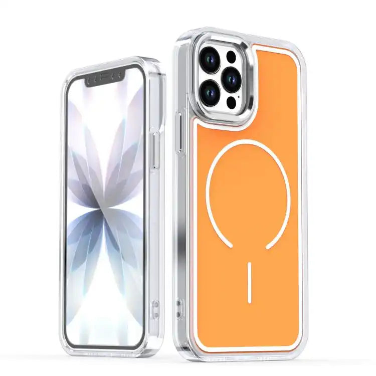 Bright Shadow Two-color MagSafe Magnetic Phone Case