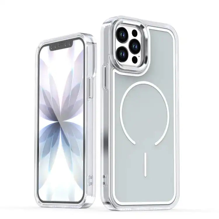 Bright Shadow Two-color MagSafe Magnetic Phone Case