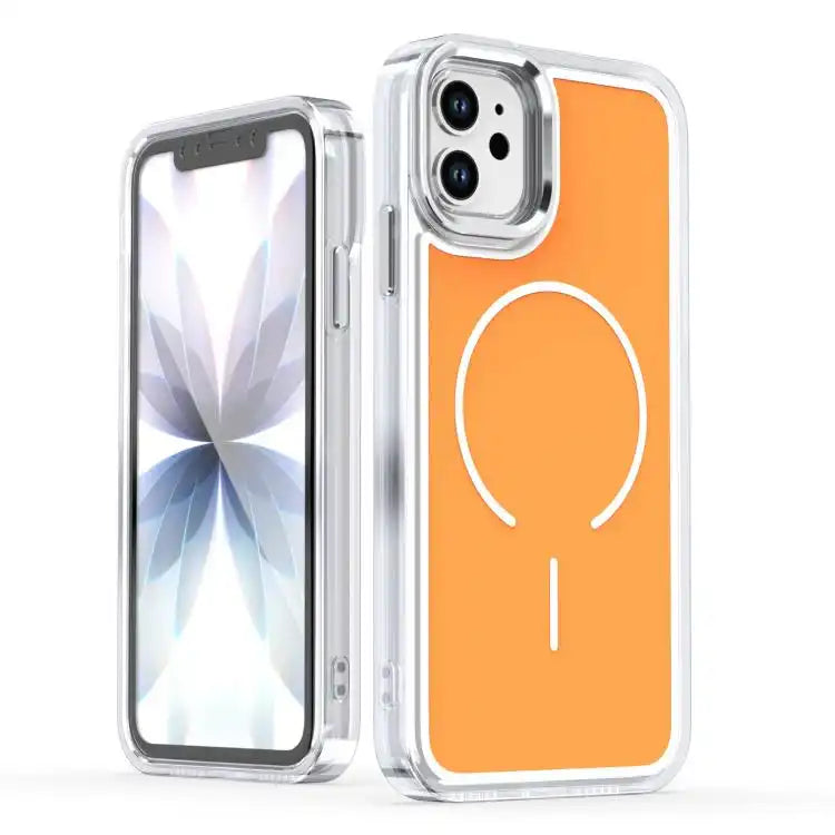 Bright Shadow Two-color MagSafe Magnetic Phone Case