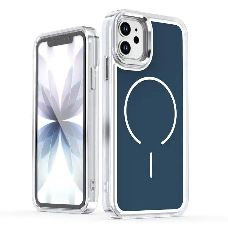 Bright Shadow Two-color MagSafe Magnetic Phone Case