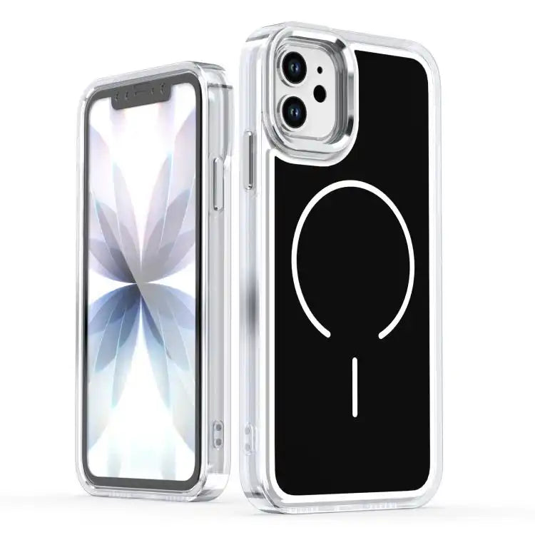 Bright Shadow Two-color MagSafe Magnetic Phone Case