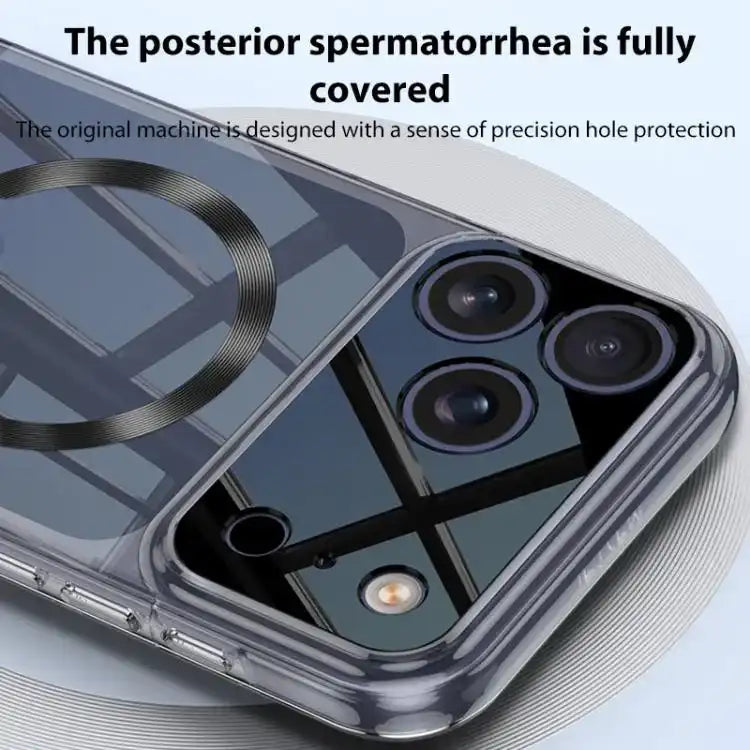 GKK Phantom CD Pattern Magnetic MagSafe Transparent Phone Case MyMobile