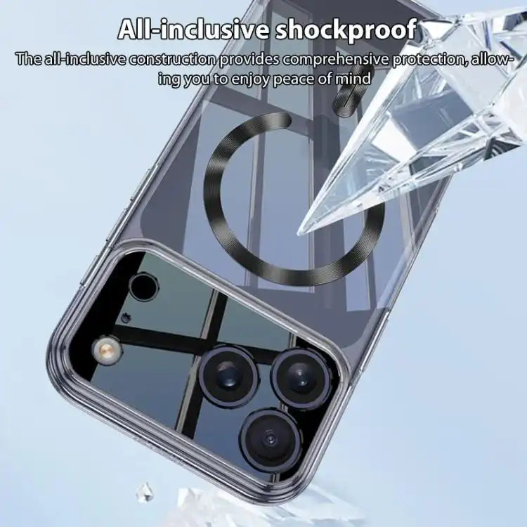 GKK Phantom CD Pattern Magnetic MagSafe Transparent Phone Case MyMobile