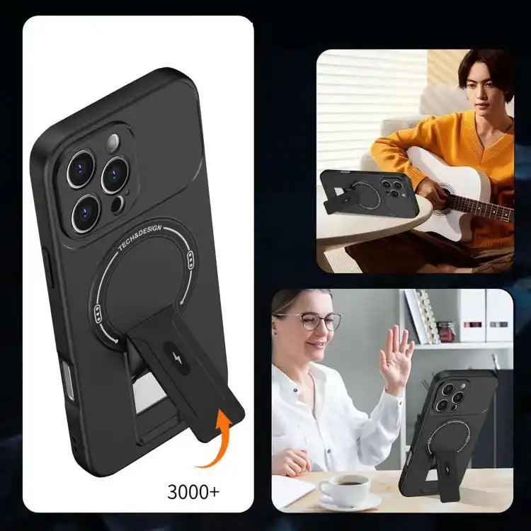 Skin Feel MagSafe Phone Case with Holder