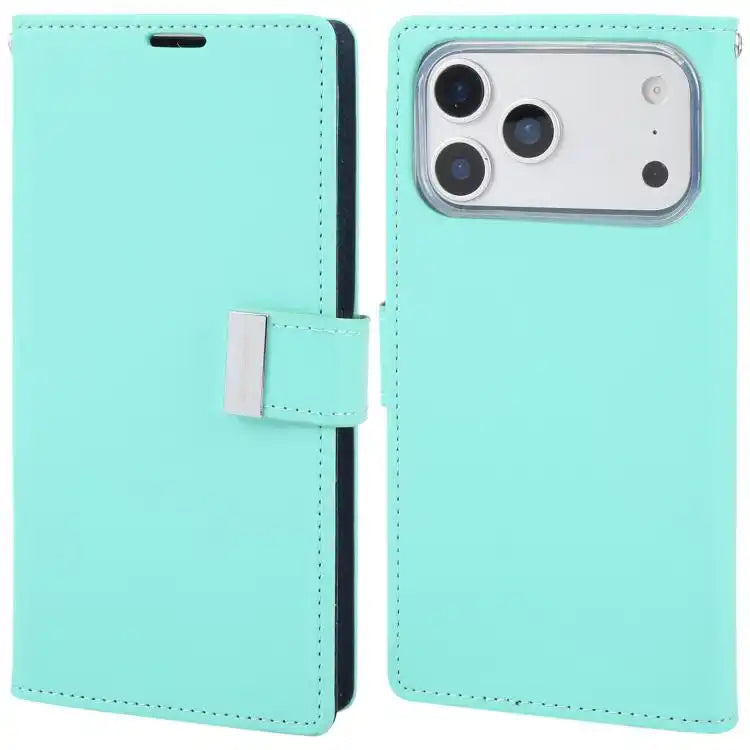 GOOSPERY RICH DIARY Crazy Horse Texture Leather Phone Case