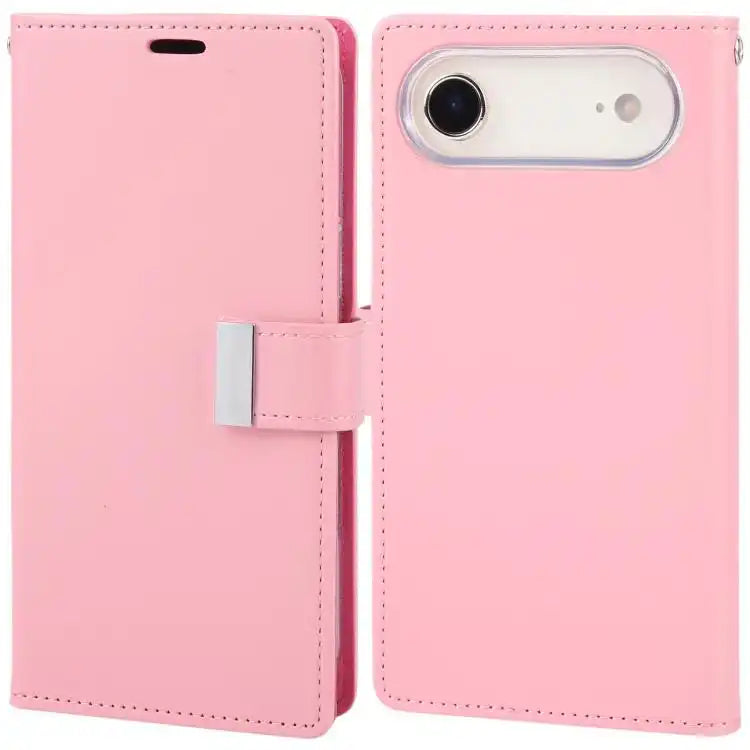 GOOSPERY RICH DIARY Crazy Horse Texture Leather Phone Case