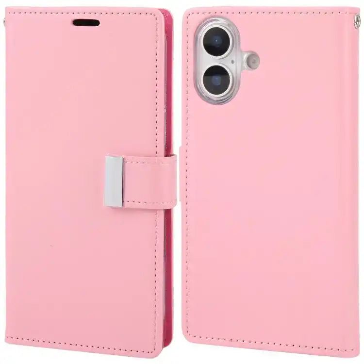 GOOSPERY RICH DIARY Crazy Horse Texture Leather Phone Case