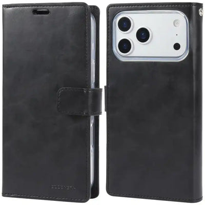 GOOSPERY MANSOOR DIARY 9 Card Slots Leather Phone Case