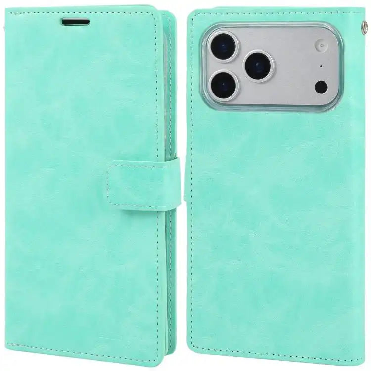 GOOSPERY MANSOOR DIARY 9 Card Slots Leather Phone Case