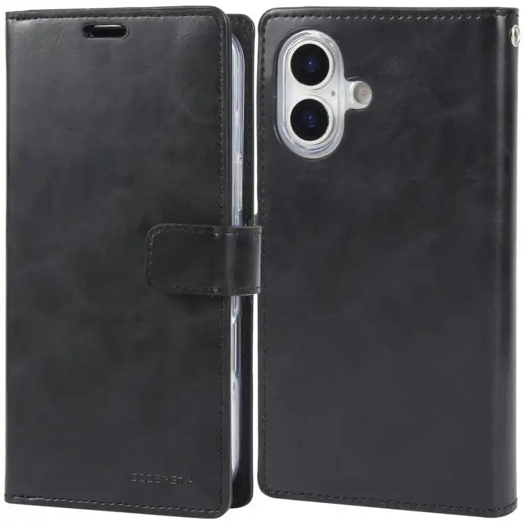 GOOSPERY MANSOOR DIARY 9 Card Slots Leather Phone Case
