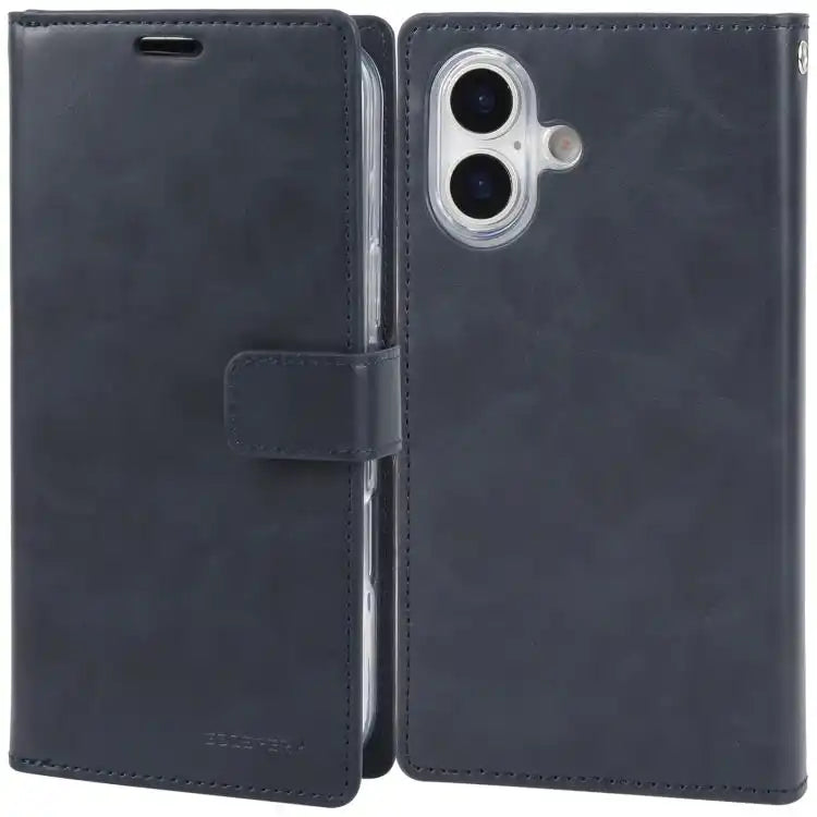 GOOSPERY MANSOOR DIARY 9 Card Slots Leather Phone Case