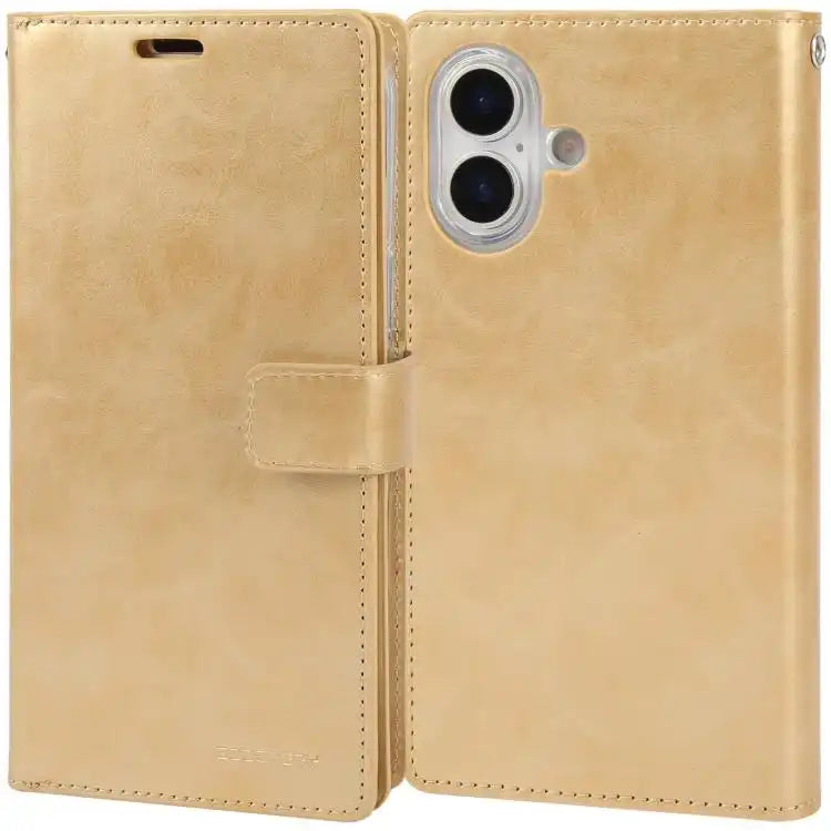 GOOSPERY MANSOOR DIARY 9 Card Slots Leather Phone Case