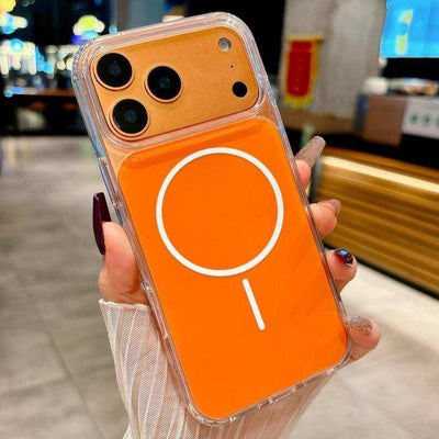 Acrylic MagSafe Fine Circle Magnetic Phone Case