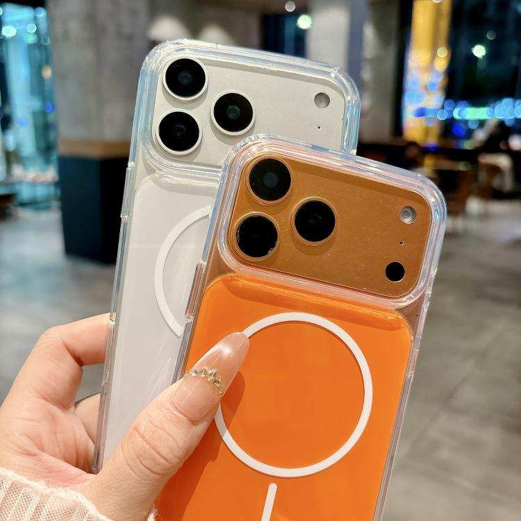 Acrylic MagSafe Fine Circle Magnetic Phone Case